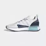 adidas zx 2k boost casual chaussures white navy white